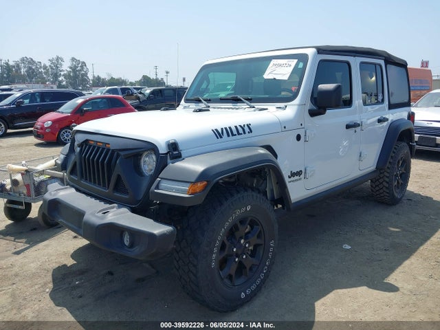 1C4HJXDNXMW597742 Jeep Wrangler Unlimited Willys 4x4