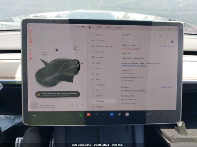5YJYGDEF8MF266649 Tesla Model Y Performance Dual Motor All-wheel Drive