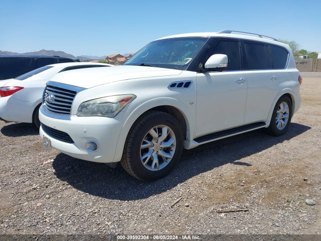 2014 Infiniti Qx80 მანქანა იყიდება აუქციონზე, vin: JN8AZ2NF9E9553448, აუქციონის ნომერი: 39592304