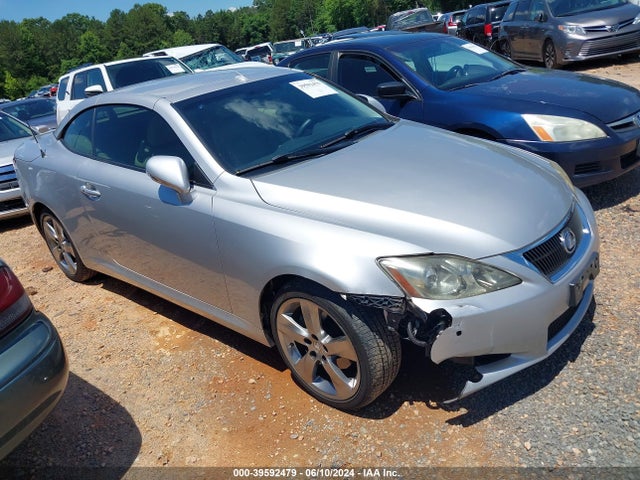 2010 Lexus Is 250c მანქანა იყიდება აუქციონზე, vin: JTHFF2C2XA2513858, აუქციონის ნომერი: 39592479