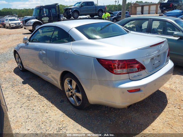 2010 Lexus Is 250c მანქანა იყიდება აუქციონზე, vin: JTHFF2C2XA2513858, აუქციონის ნომერი: 39592479