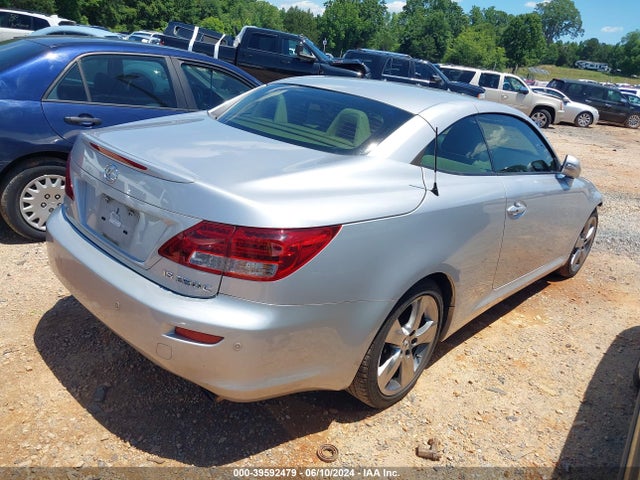 2010 Lexus Is 250c მანქანა იყიდება აუქციონზე, vin: JTHFF2C2XA2513858, აუქციონის ნომერი: 39592479