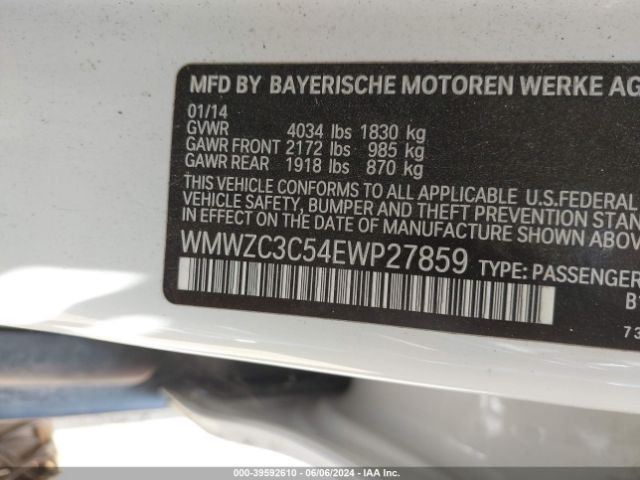 WMWZC3C54EWP27859 Mini Countryman Cooper S