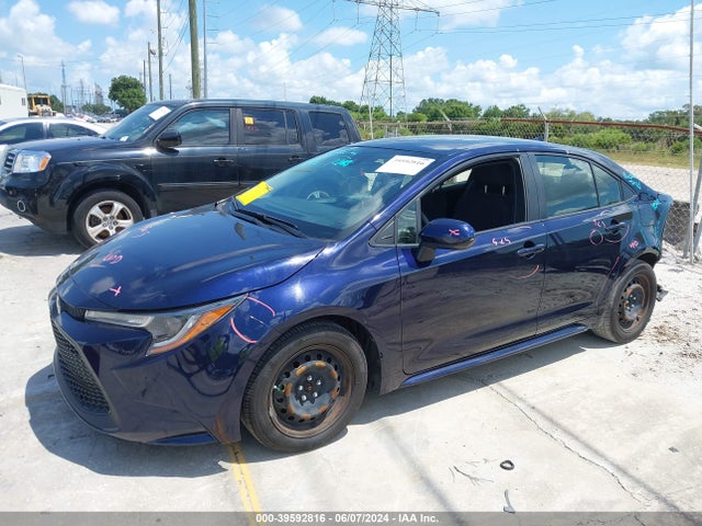 Toyota COROLLA LE 2020 JTDEPRAE4LJ086220 Image 2