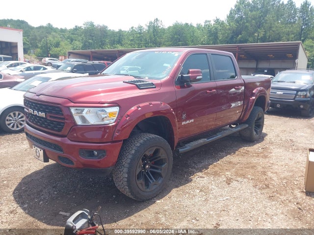 1C6SRFFT9NN162374 RAM 1500 Big Horn  4x4 5'7 Box