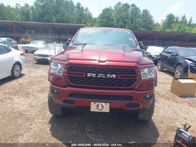 1C6SRFFT9NN162374 RAM 1500 Big Horn  4x4 5'7 Box