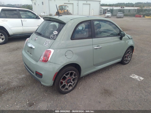 2013 FIAT 500 3C3CFFBR6DT531470 Photo 3