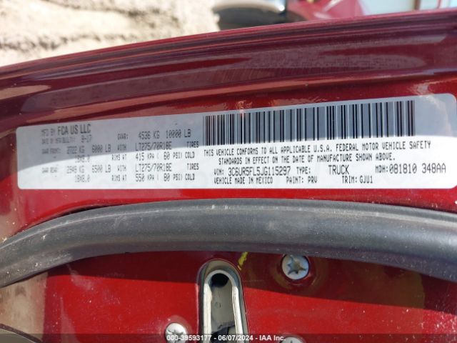 3C6UR5FL5JG115297 RAM 2500