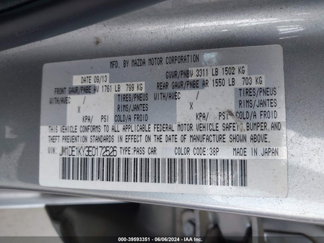 Mazda Mazda2 Sport 2014 JM1DE1KY3E0172526 Image 9
