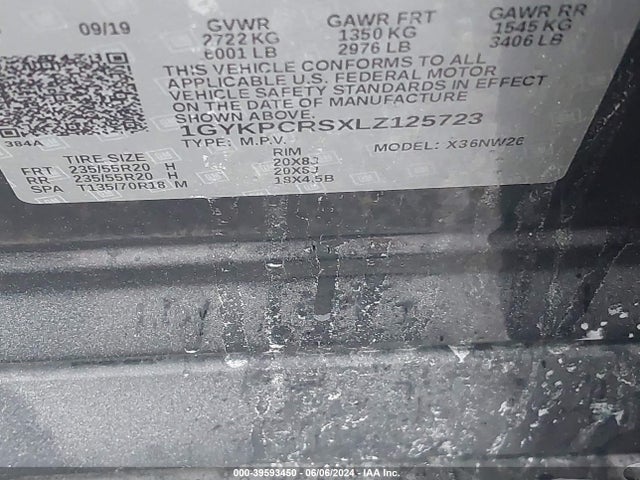 2020 CADILLAC XT6 1GYKPCRSXLZ125723 Photo 8