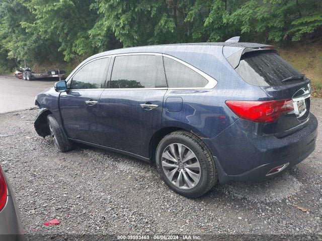 Acura Mdx Technology Package 2014 5FRYD4H41EB012848 Image 3