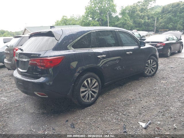 Acura Mdx Technology Package 2014 5FRYD4H41EB012848 Image 4