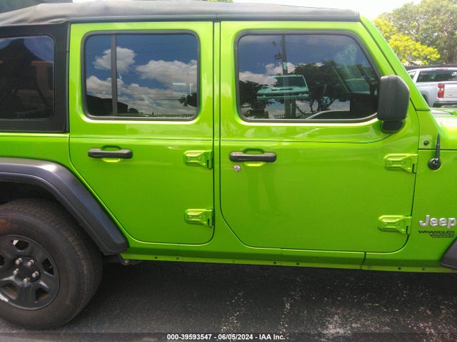 1C4HJXDG9LW147063 Jeep Wrangler Unlimited Sport 4x4