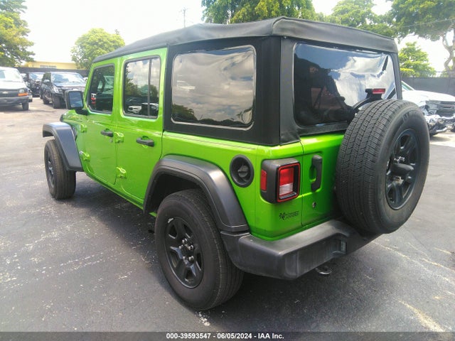 1C4HJXDG9LW147063 Jeep Wrangler Unlimited Sport 4x4