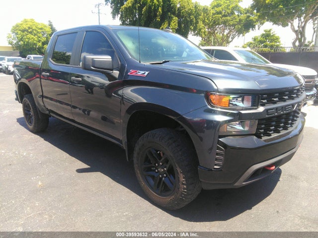 Chevrolet Silverado 1500 4wd  Short Bed Custom Trail Boss 2021 1GCPYCEF2MZ220179 главное изображение