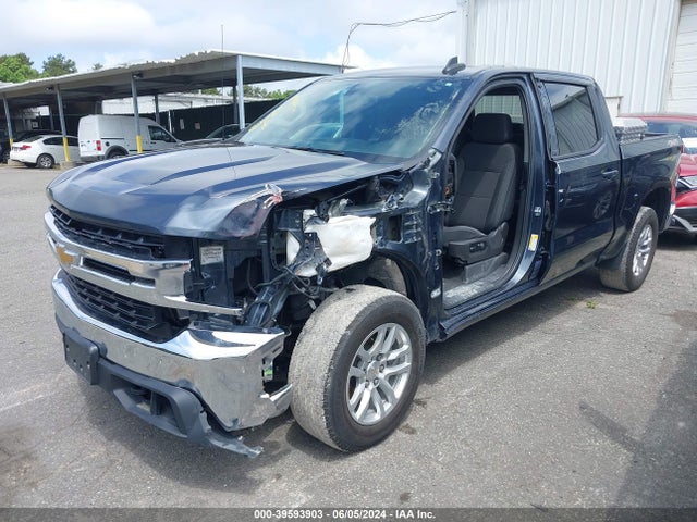 Chevrolet Silverado 1500 4wd  Short Bed Lt 2021 1GCUYDED9MZ362178 Image 2