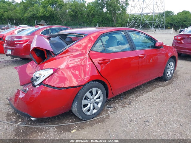 Toyota COROLLA LE 2016 2T1BURHE5GC670421 Image 4