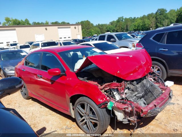 1HGCR2F11HA156361 Honda Accord Sport Se
