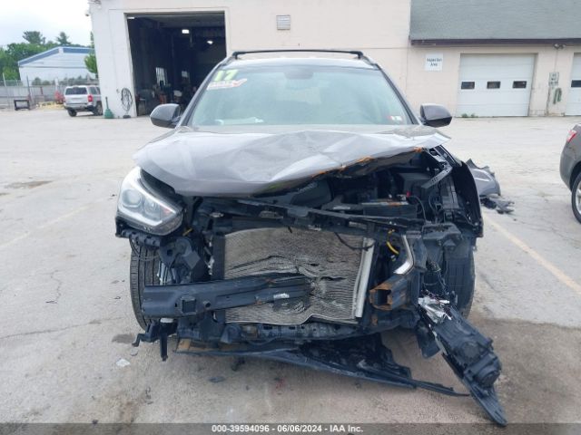 KM8SMDHF6HU225133 Hyundai Santa Fe Se