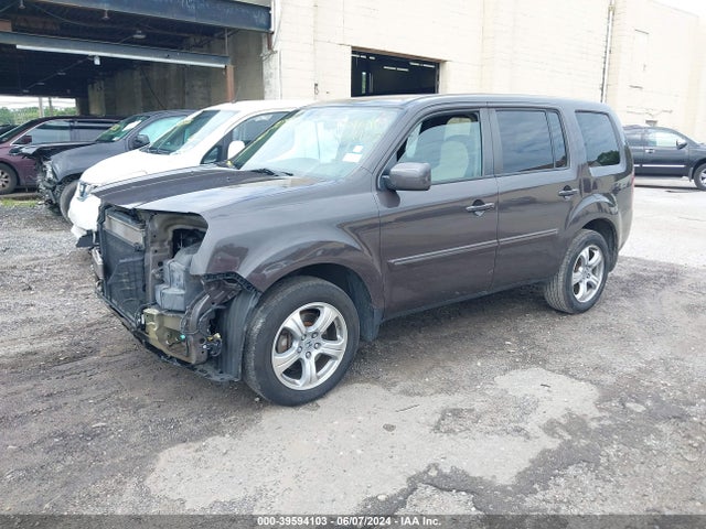 Honda Pilot Ex 2014 5FNYF4H44EB053714 Image 2