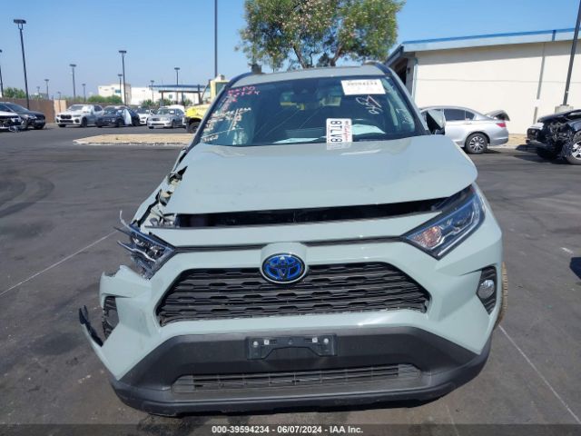 4T3R6RFV7MU016565 Toyota Rav4 Xle Hybrid