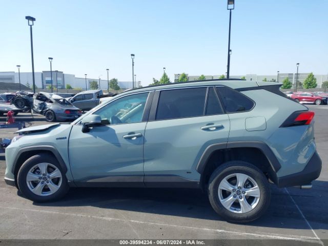 4T3R6RFV7MU016565 Toyota Rav4 Xle Hybrid