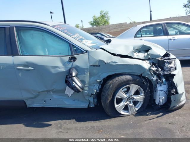 4T3R6RFV7MU016565 Toyota Rav4 Xle Hybrid