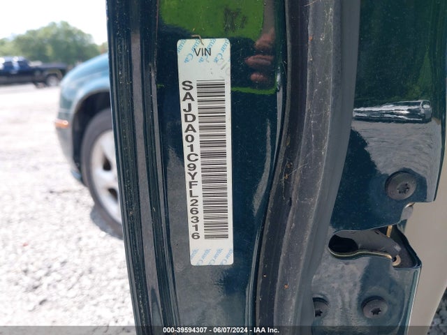 2000 JAGUAR S-TYPE SAJDA01C9YFL26316 Photo 8