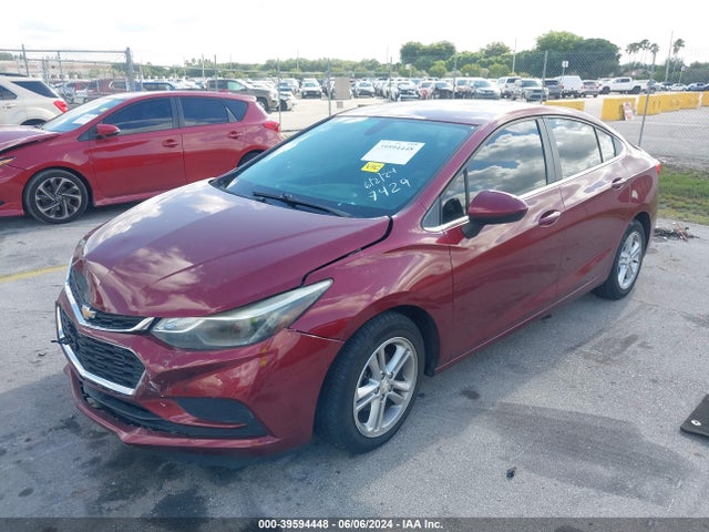 Chevrolet Cruze Lt Auto 2016 1G1BE5SM0G7267429 Image 2