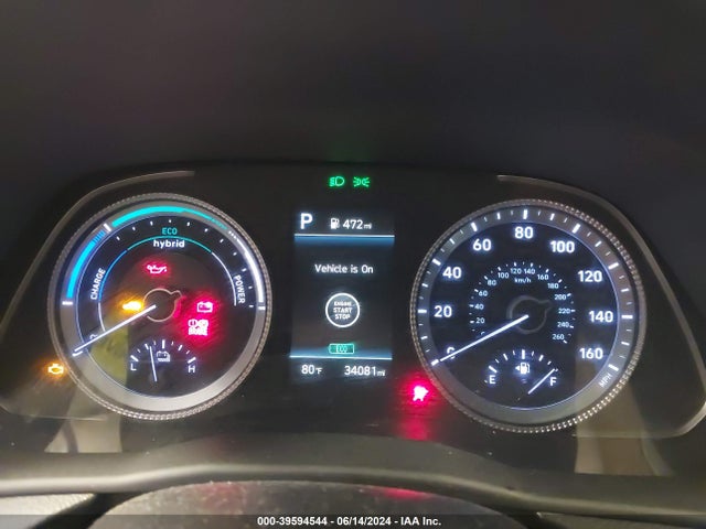 Hyundai Sonata Blue 2021 KMHL24JJ9MA033418 Image 15