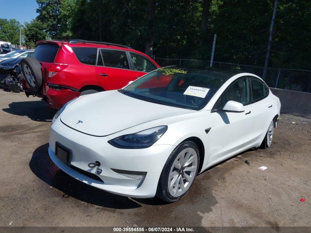 2022 TESLA MODEL 3 5YJ3E1EAXNF344756 Photo 1