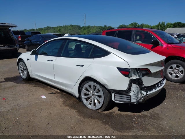 2022 TESLA MODEL 3 5YJ3E1EAXNF344756 Photo 2