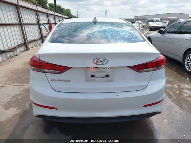 Aukcja sprzedaży 2018 Hyundai Elantra Sel, vin: 5NPD84LF0JH398901, numer aukcji: 39594601