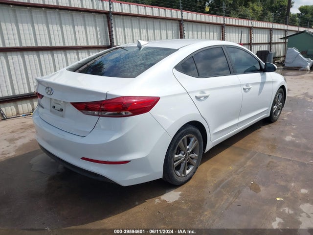 Aukcja sprzedaży 2018 Hyundai Elantra Sel, vin: 5NPD84LF0JH398901, numer aukcji: 39594601