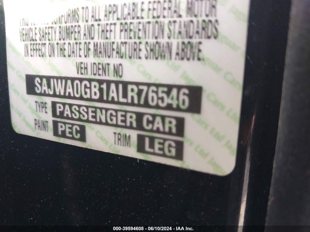 2010 JAGUAR XF SAJWA0GB1ALR76546 Photo 8