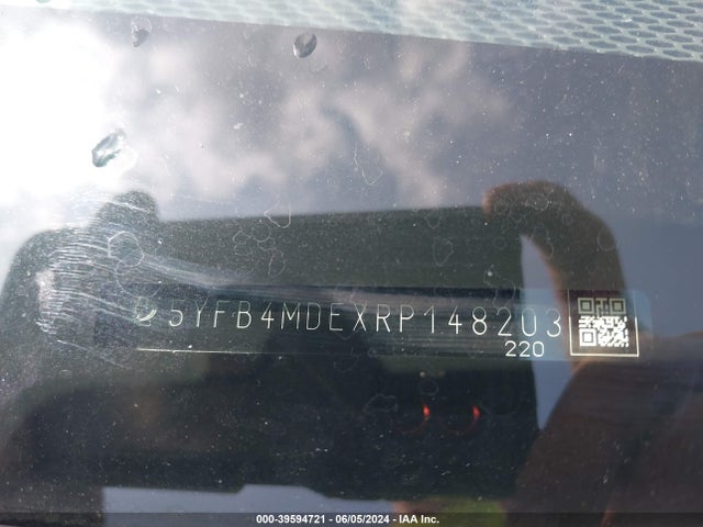 Toyota COROLLA LE 2024 5YFB4MDEXRP148203 Image 9