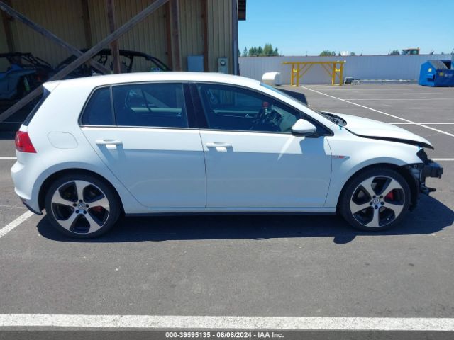 3VW5T7AU9HM018235 Volkswagen Golf Gti Autobahn 4-door/s 4-door/se 4-door/sport 4-door