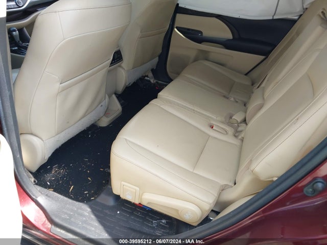 Toyota Highlander Xle 2017 5TDKZRFH4HS220380 Image 8