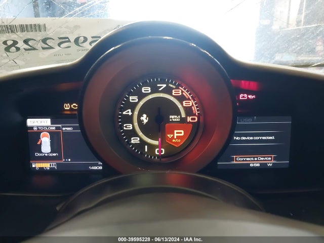 Продажа на аукционе авто 2017 Ferrari 488 Gtb, vin: ZFF79ALA1H0224115, номер лота: 39595228