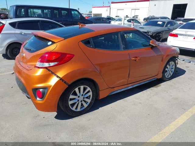 Hyundai Veloster Turbo W/black 2014 KMHTC6AE1EU195149 Image 4