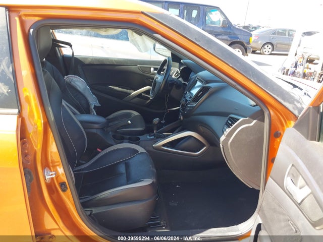 Hyundai Veloster Turbo W/black 2014 KMHTC6AE1EU195149 Image 5