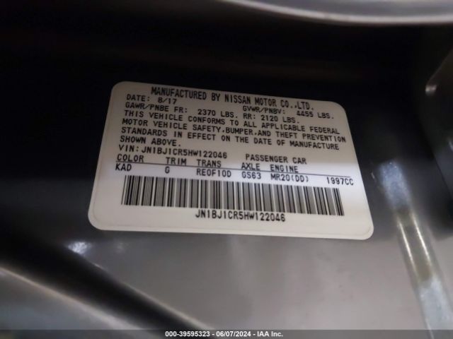 JN1BJ1CR5HW122046 Nissan Rogue Sport Sv