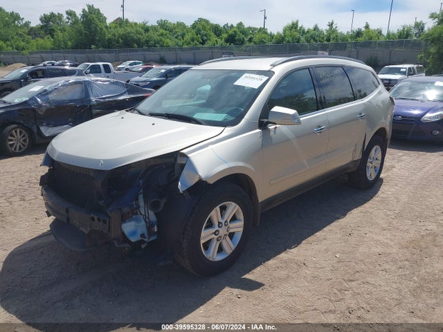 Chevrolet Traverse 1lt 2014 1GNKRGKD9EJ191207 Image 2