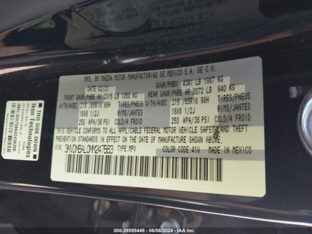 3MVDMBAL0MM247563 Mazda Cx-30 2.5 S