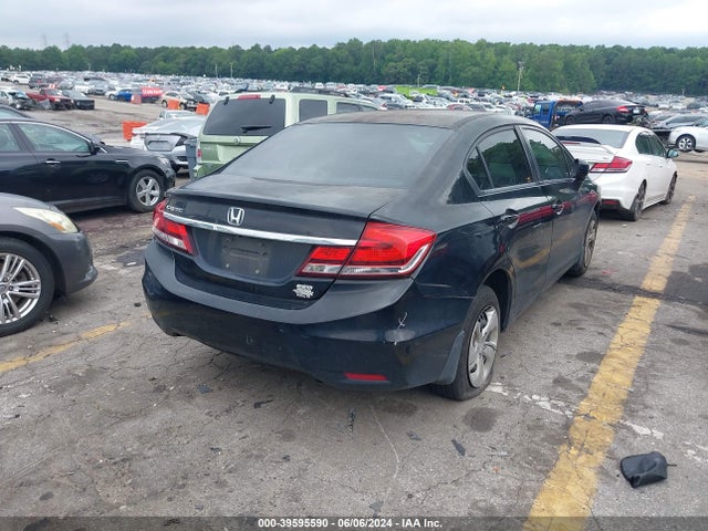 Honda Civic Lx 2014 2HGFB2F55EH544646 Image 4