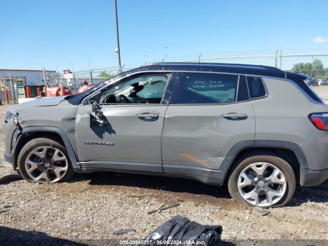 3C4NJDCB8MT604850 Jeep Compass Limited 4x4