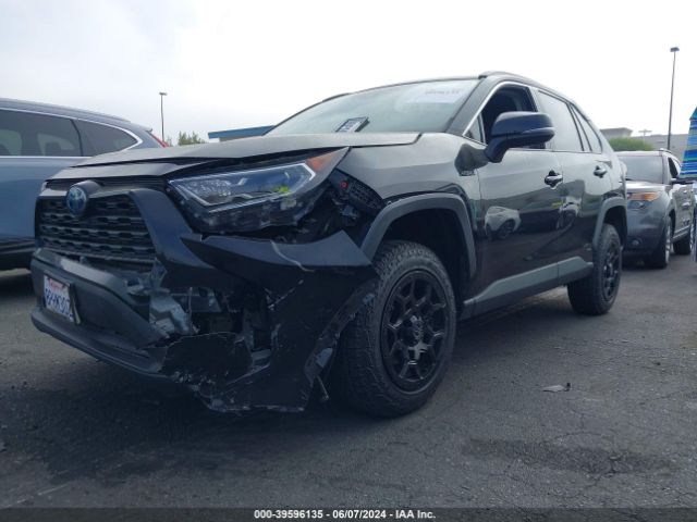 2T3RWRFVXLW076449 Toyota Rav4 Xle Hybrid
