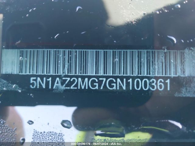 5N1AZ2MG7GN100361 Nissan Murano