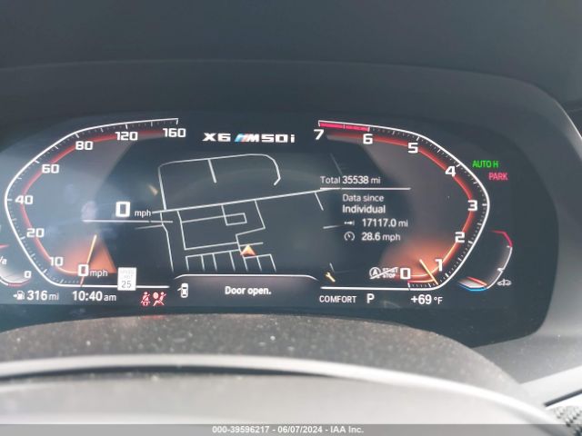 5UXCY8C07L9D53515 BMW X6 M50i