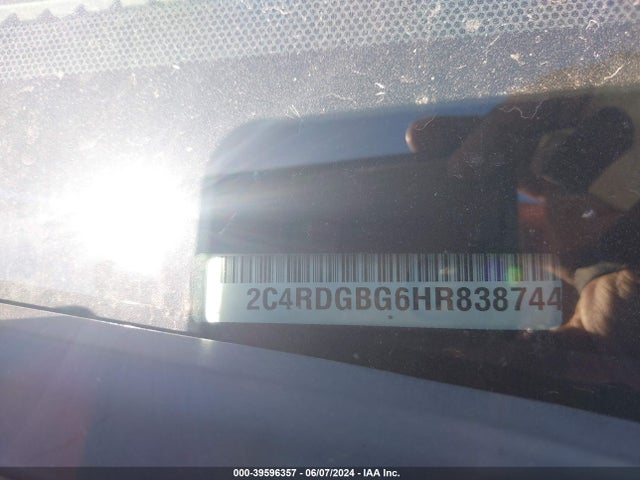 Dodge Grand Caravan Se 2017 2C4RDGBG6HR838744 Image 9
